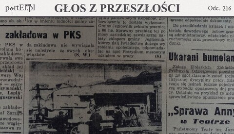 „Nieusprawiedliwione opuszczenie pracy” (Głos z przeszłości, odc. 216)