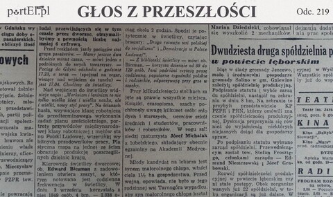 Okrzykom i brawom nie było końca (Głos z przeszłości, odc. 219)
