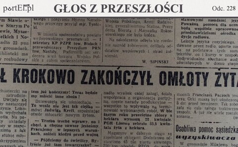 „Plan na rok następny zostanie opracowany” (Głos z przeszłości, odc. 228)