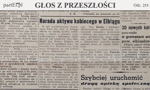 Niedocenianie pracy kobiet (Głos z przeszłości, odc. 253)