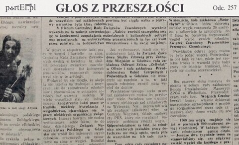 Wykonuje przeciętnie 300 procent normy (Głos z przeszłości, odc. 257)