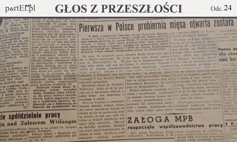 Brak stołówki jest dokuczliwą bolączką (Głos z przeszłości, odc. 24)