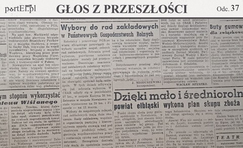 „Na ogłoszony alarm pospieszyli z pomocą robotnicy” (Głos z przeszłości, odc. 37)