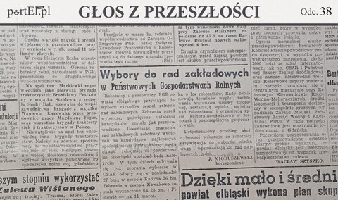 Położenie i malowniczość Zalewu Wiślanego stwarza szerokie możliwości... (Głos z przeszłości, odc. 38)