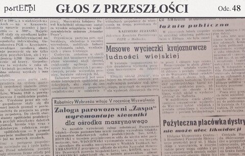 Chłopi zwiedzili trasę W-Z i obecni byli na przedstawieniu teatralnym (Głos z przeszłości, odc. 48)