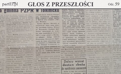 Widoczna poprawa w dostawach zboża (Głos z przeszłości, odc. 59)