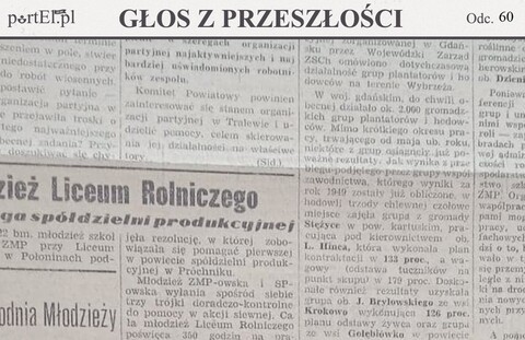 „Pukania i prośby nie odniosły skutku” (Głos z przeszłości, odc. 60)