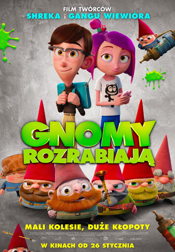 „Gnomy rozrabiają” w Multikinie