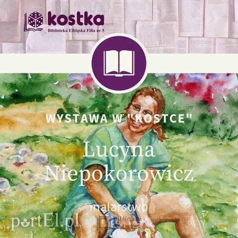 „Gra w zielone” - wernisaż wystawy akwareli Lucyny Niepokorowicz
