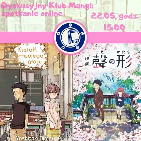 Anime „Koe no Katachi” w Dyskusyjnym Klubie Mangi