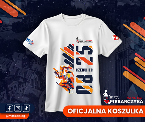 Oficjalna koszulka XVI Biegu Piekarczyka