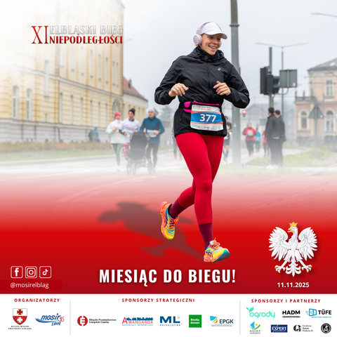 Miesiąc do Biegu Niepodległości. Zapisz się!
