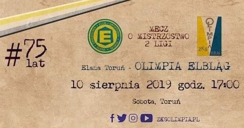 Pierwszy mecz wyjazdowy Olimpii
