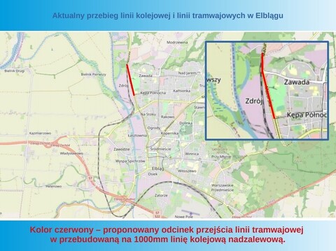 Tramwajem nad zalewem?