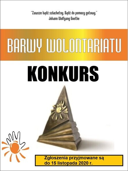 Ruszyła XX edycja konkursu „Barwy Wolontariatu