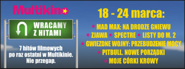 Wracamy z hitamy w Multikinie: ona wygrała bilety