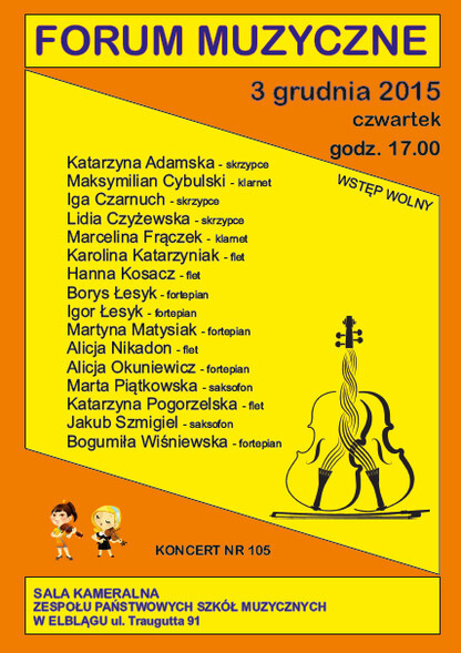 105. Forum Muzyczne