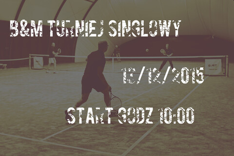 Turniej singlowy już w niedzielę (tenis)