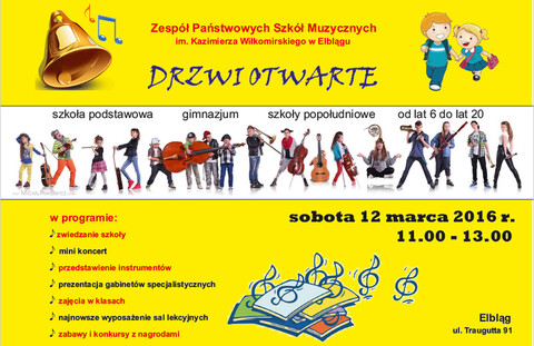 Drzwi otwarte w Zespole Państwowych Szkół Muzycznych