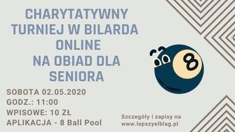 Grając w bilard, pomagasz seniorom