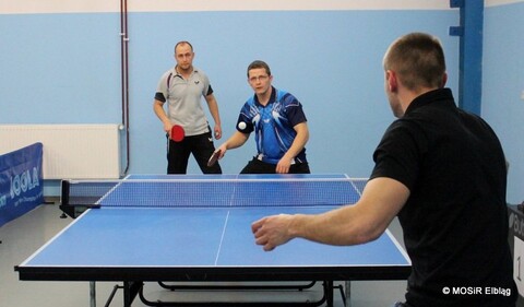 Grała liga tenisa stołowego
