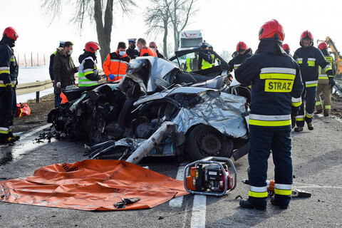 Groźny wypadek w Nowym Dworze Elbląskim