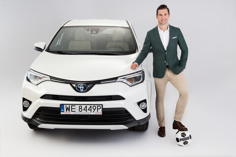 Grzegorz Krychowiak wybrał hybrydową RAV4