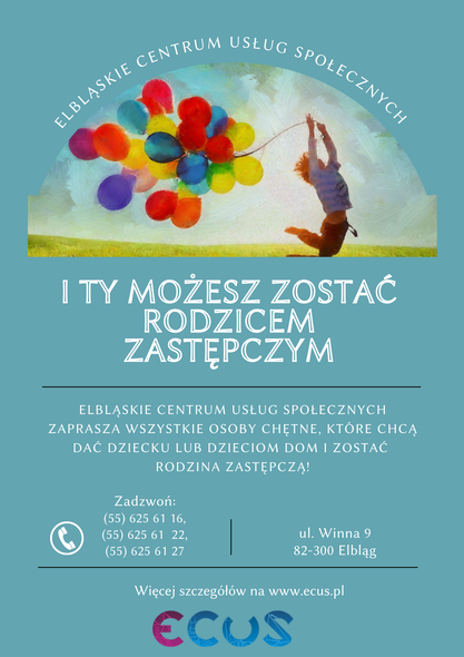 I Ty możesz zostać rodziną zastępczą