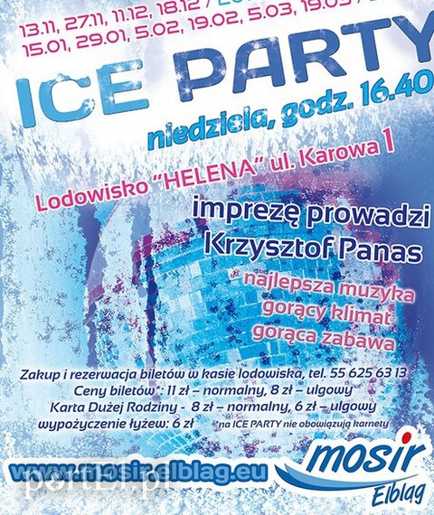 Ice Party w świątecznym klimacie