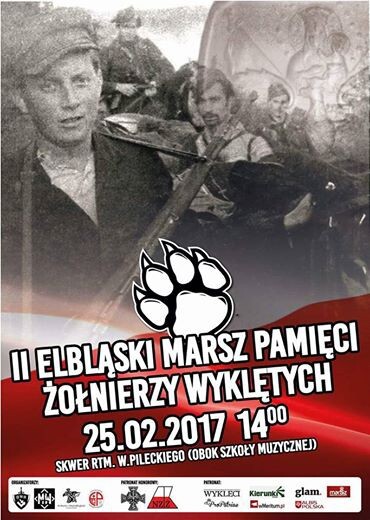 II Elbląski Marsz Pamięci Żołnierzy Wyklętych