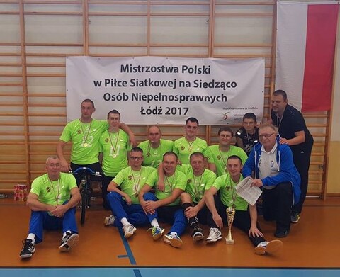 IKS Atak ponownie mistrzem Polski w piłce siatkowej na siedząco