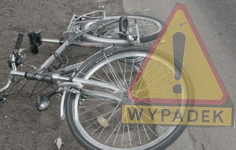 Potrąciła rowerzystę i uciekła