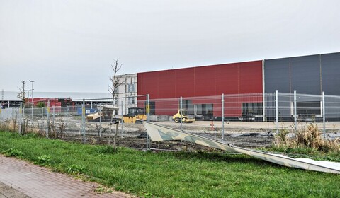 Centrum logistyczne powstaje na Modrzewinie