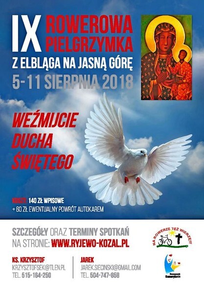 IX Rowerowa Pielgrzymka z Elbląga na Jasną Górę