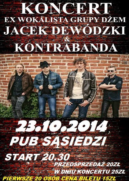 Jacek Dewódzki & Kontrabanda w Pubie Sąsiedzi
