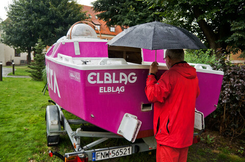 Elbląg wypłynie ze Świnoujścia w samotny rejs dookoła świata