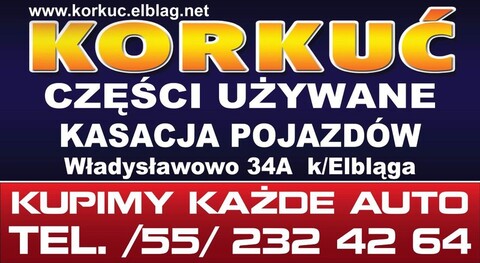 Jak dojechać do firmy Auto Części Korkuć?