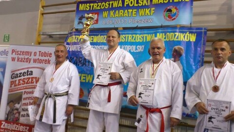 Jan Zamojcin medalistą Mistrzostw Polski WKF