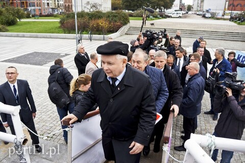 W rejs z prezesem PiS