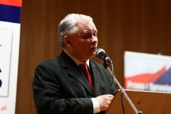 Jarosław Kaczyński w Elblągu