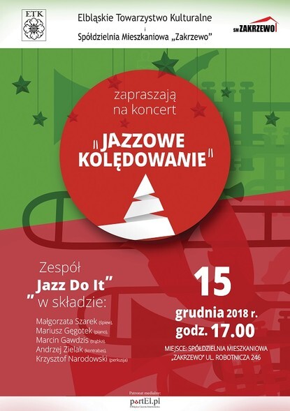 Jazzowe kolędowanie w spółdzielni Zakrzewo