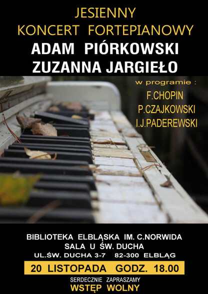 Jesienny koncert fortepianowy