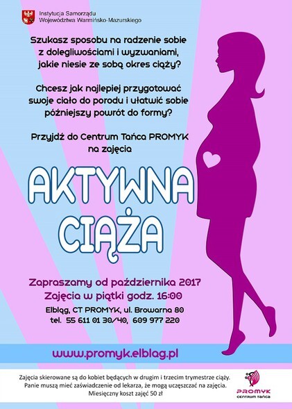 Jesteś w ciąży? Zadbaj o aktywność