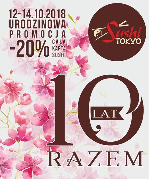 Jubileusz z japońskim smakiem