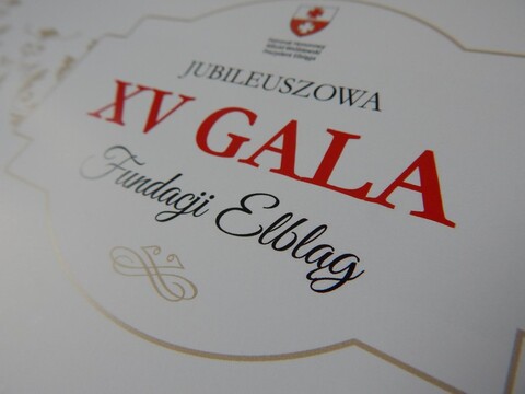 Jubileuszowa 15. Gala Fundacji Elbląg