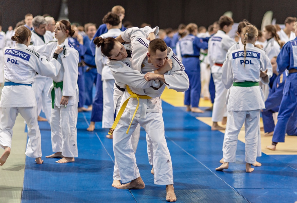 Judocy trenują w Elblągu