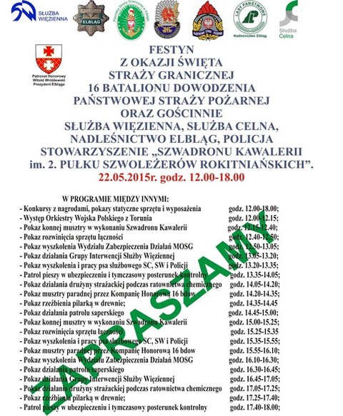 Jutro mundurowi zapraszają na festyn