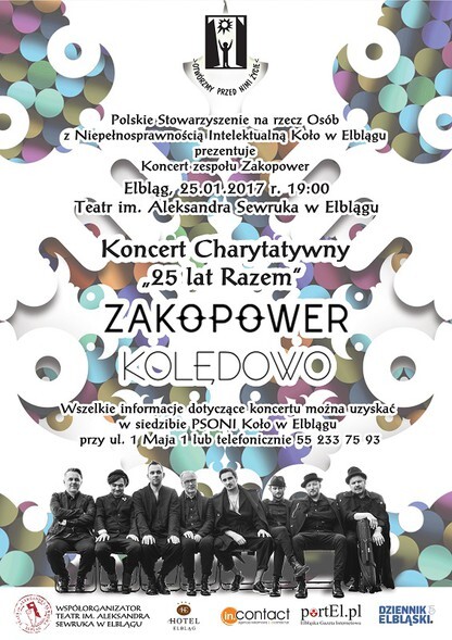 Już w środę zespół Zakopower zagra w szczytnym celu