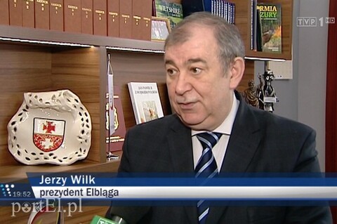 O przekopie mierzei w Wiadomościach