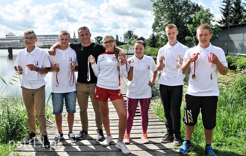 Kajakarze mocni jak nigdy. Sześć medali z mistrzostw Polski!